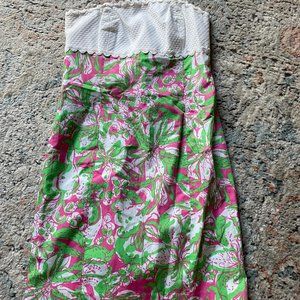NWT Lilly Pulitzer Dress Strapless Mini Dress